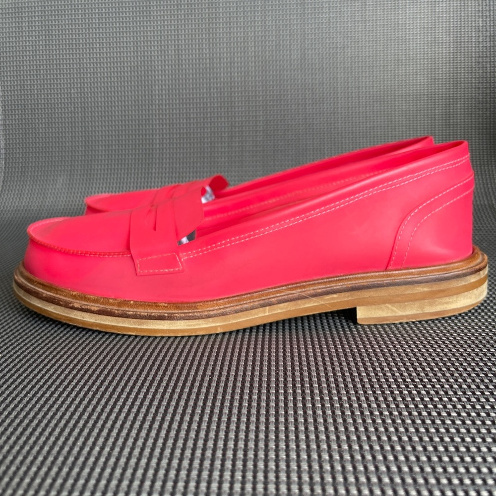 MM6 Maison Margiela  Plastic PINK Penny Loafer Size 35 - US5